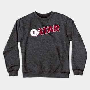 Qatar Vintage style retro souvenir Crewneck Sweatshirt